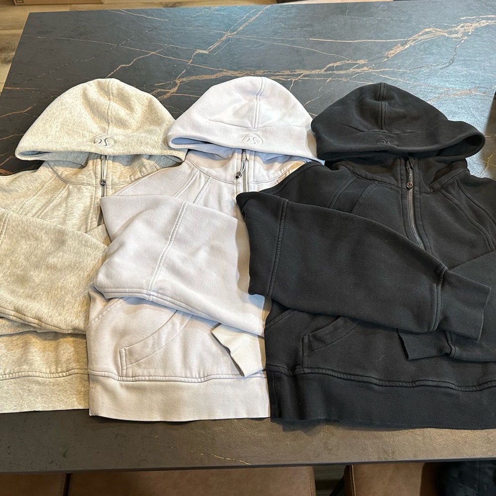 Lululemon Scuba Cropped Half Zip S/XS